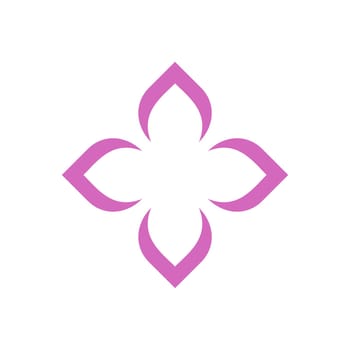 Abstract Ornamental Flower Logo Template Illustration Design. Vector EPS 10.