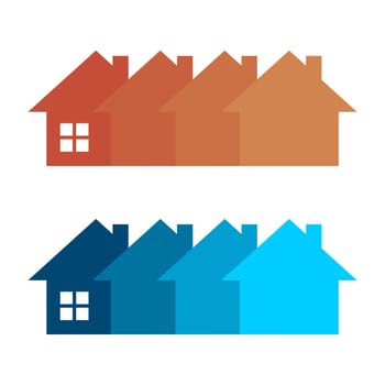 Home Building Vector Logo Template Illustration Design. Vector EPS 10.