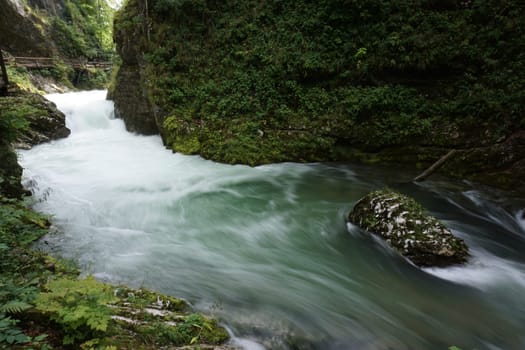 Another long exposure on Vintgar Gorge in Bled, Slovenia 2020
