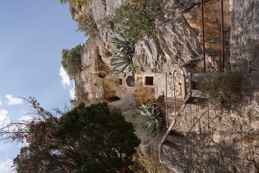 Hermitage cave in the surroundings of Split, Croatia 2020