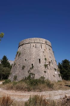Fort Wellington outside of Korcula town on the island of Korcula, Croatia 2020