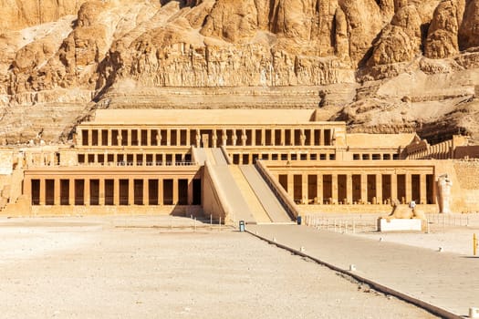 Temple of Hatshepsut, Valley of the Kings, Luxor, Egypt.