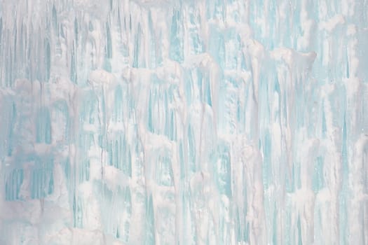 An abstract background of an ice wall.