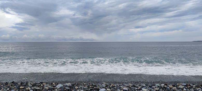 Hualien Mambo Beach, Taiwan - 30 Aug, 2021 : The beach Hualien Mambo, Taiwan