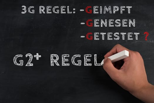 New 2G covid 19 rules in Germany, entry just for vacinated, tested, recovered people