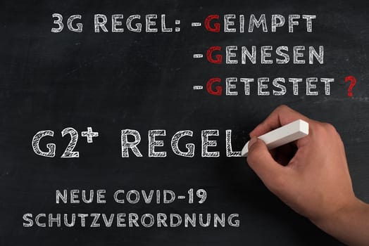 New 2G covid 19 rules in Germany, entry just for vacinated, tested, recovered people