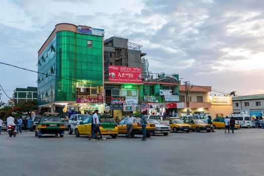 Mekelle, ETHIOPIA, APRIL 29th. 2019, Ordinary Ethiopians on the street of Mekelle, the capital city of Tigray National Regional state.. April 29th. 2019, Mekelle, Etiopia