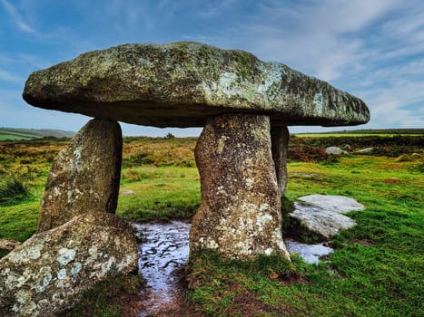 Lanyon Quoit - dolmen in Cornwall, England, United Kingdom