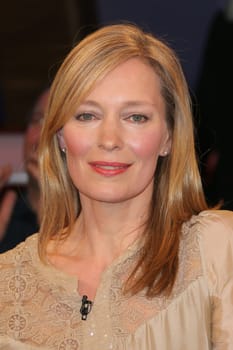 Katja Weitzenboeck (actress),recording of the NDR talk show,Hamburg,17.04.2015