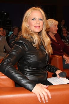 Barbara Schoeneberger,recording of the NDR talk show,Hamburg,17.04.2015