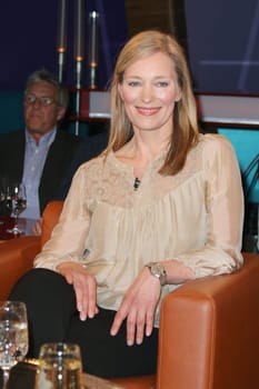 Katja Weitzenboeck (actress),recording of the NDR talk show,Hamburg,17.04.2015