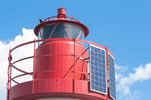 Particular of a headlight - Sea mark