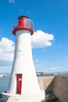 Particular of a headlight - Sea mark
