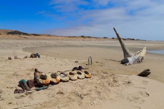 A view from Skeleton Coast National Park, Namibia