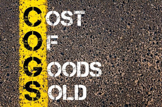 Business Acronym BMI - Body Mass Index..Yellow paint line on the road against asphalt background. Conceptual image
