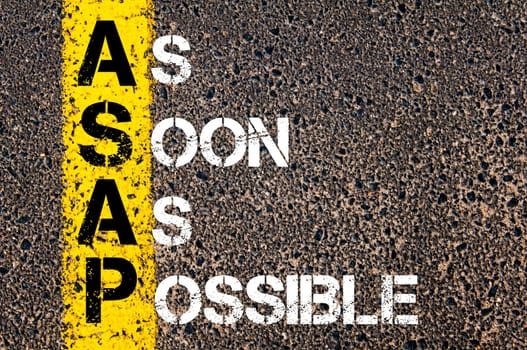Business Acronym BMI - Body Mass Index..Yellow paint line on the road against asphalt background. Conceptual image