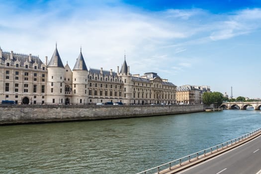 Castle Conciergerie, a former royal palace and prison, Paris, France