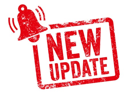 Red stamp with bell - New update