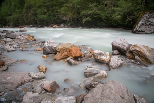 The Veneon river in the Oisans Region, France