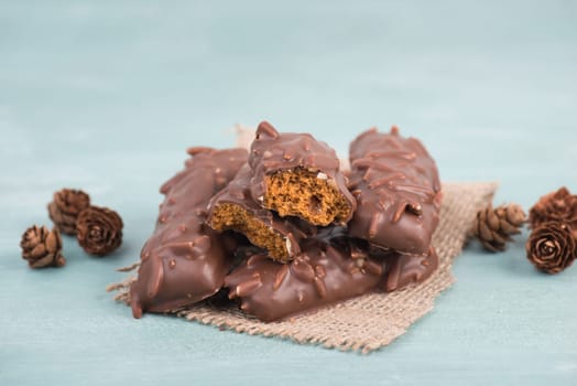 Nurnberg elisen gingerbread with almonds, traditional german christmas sweets