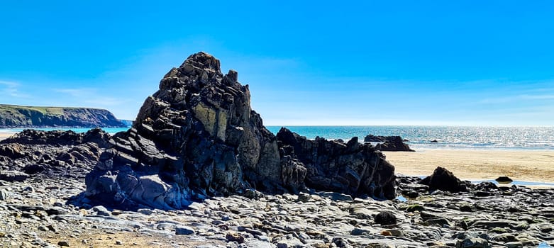 Welsh beach - Marloes Sands, Pembrokeshire, Wales, United Kingdom