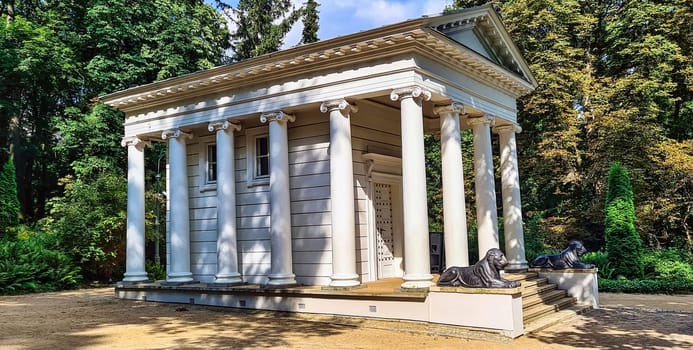Temple of Diana also called Temple of the Sibyl - Royal Baths Park, Warsaw, Poland