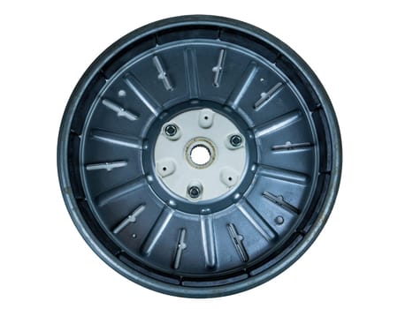 Magnetic part of the washing machine direct drive motor. Inverter electric motor. Direct drive. Magnetic part of the motor. Spare part. Repair of washing machines. Customer Service.