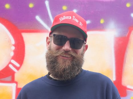 deutscher Rapper MC Fitti beim Auftritt am 28.08.2021 in Magdeburg