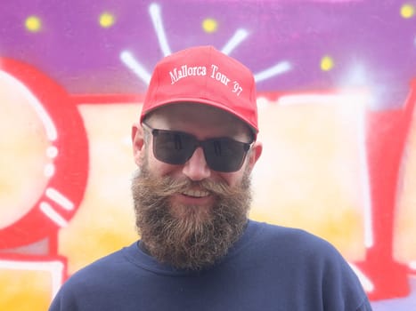 deutscher Rapper MC Fitti beim Auftritt am 28.08.2021 in Magdeburg