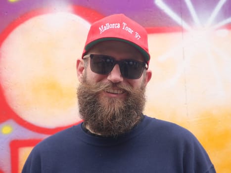 deutscher Rapper MC Fitti beim Auftritt am 28.08.2021 in Magdeburg