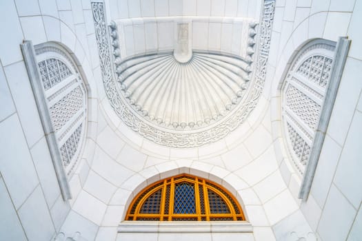 Ceiling details of the Mosque Muhammad al-Amin in Muscat, Oman