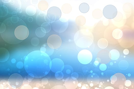 Abstract ocean background. Abstract bright blue turquoise tropical ocean with big foamy waves and bright sky. Beautiful backdrop for summer holidays and travel advertising.