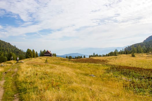 Landscape in Austian Alps, Steiermark in Austria