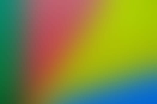 Red, yellow, green and blue are mixed in different proportions with a prominent separation. High quality photo