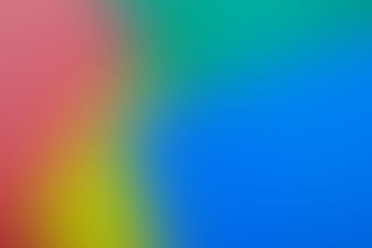 Red, yellow, green and blue are mixed in different proportions with a prominent separation. High quality photo