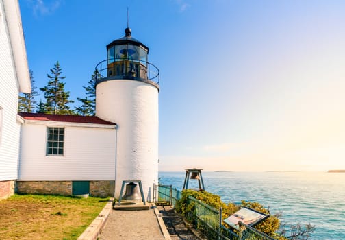 Bass Harbor Head Lighthouse in Acadia National Park, Maine