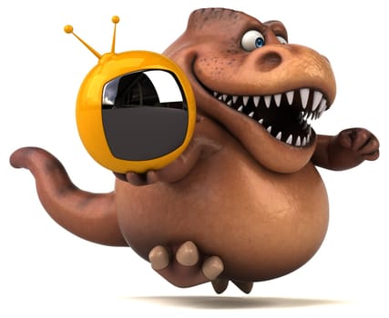 Fun Trex - 3D Illustration