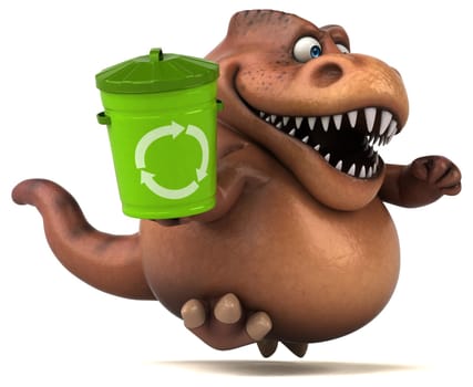Fun Trex - 3D Illustration