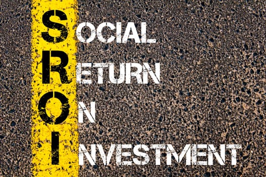 Business Acronym BMI - Body Mass Index..Yellow paint line on the road against asphalt background. Conceptual image