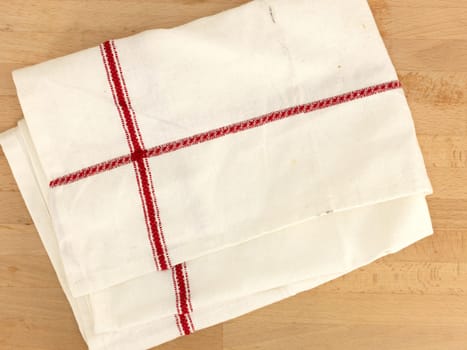 A close up Shot of a kitchen tea towel