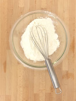 A close up shot of baking equipment