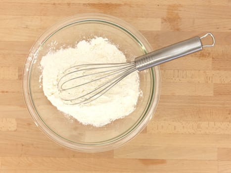 A close up shot of baking equipment