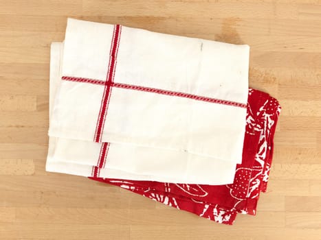 A close up Shot of a kitchen tea towel