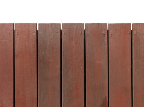 A close up shot of timber decking