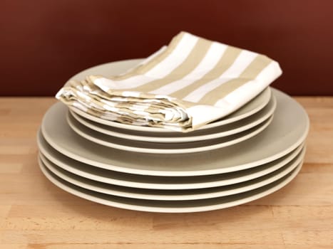 A close up shot of dinning tableware