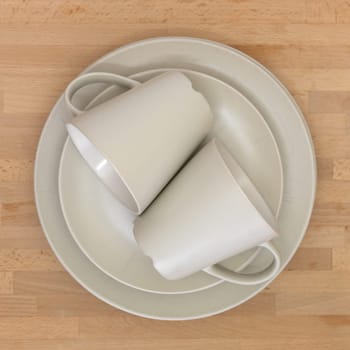 A close up shot of dinning tableware