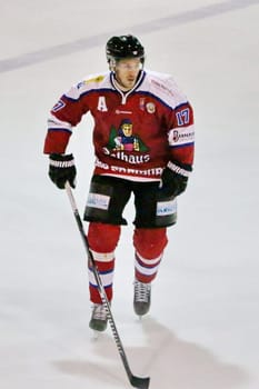 Tobias Braeuner (EHC Freiburg) - Playoffs for the German Hockey League (DEL2),1st Final
