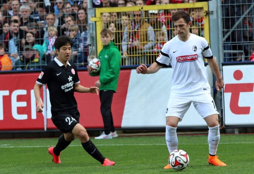 Joo-Ho Park (Mainz) vs Admir Mehmedi (Freiburg) - .. 14/15 Bundesliga
