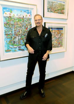 Charles Fazzino at the Galerie Mensing Hamburg . exhibition of Charles Fazzino artwork in Germany 2021