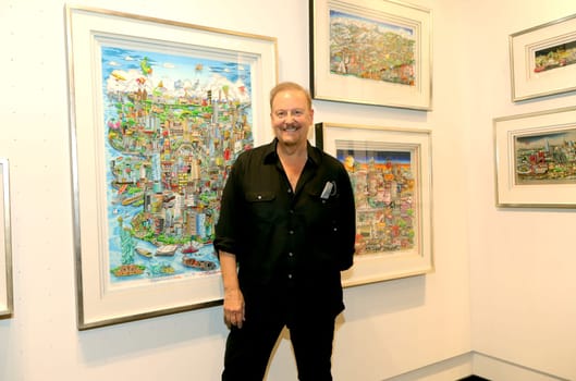 Charles Fazzino at the Galerie Mensing Hamburg . exhibition of Charles Fazzino artwork in Germany 2021